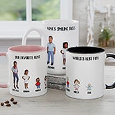 Personalized Coffee Mugs - Character Collection - 18767