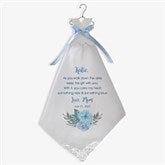 Personalized Wedding Handkerchief For The Bride - 18769