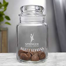 Springer Publishing Glass Treat Jar - 18775