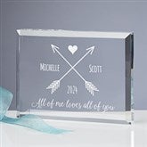 Personalized Keepsake - Romantic Arrows - 18796