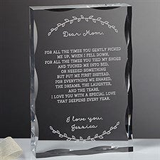 Personalized Keepsake - Forever A Mother Poem - 18799