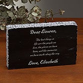 Engraved Marble Plaque - Add Any Text - 18804