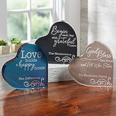 Personalized Color Heart Keepsakes - Loving Quotes - 18808