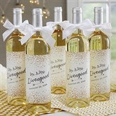Personalized Wine Labels For Wedding - Sparkling Love - 18887