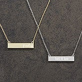 Custom Nameplate Necklace - Any Name - 18890