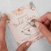 Personalized Bridal Shower Games - Modern Floral - 18918