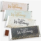 Sparkling Love Personalized Candy Bar Wrappers - 18920