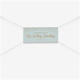 Personalized Wedding Banner - Sparking Love - 18923
