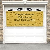 Personalized Graduation Party Banner - Guest Signatures - 18926