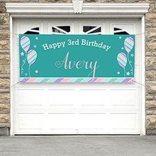 Personalized Birthday Party Banner - Birthday Girl - 18939