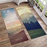 Personalized Yoga Mats With Inspirational Quotes - 18985