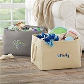 Personalized Dog Toy Storage Tote - 18989