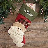 Vintage Inspired Personalized Christmas Stockings - 19013