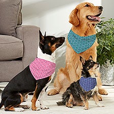 Personalized Dog Bandanas - Repeating Name - 19047