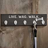 Personalized Dog Leash Hook - Farmhouse Style - 19049