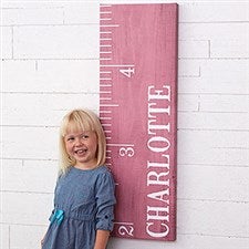 Personalized Canvas Growth Chart - Watch Me Grow - 19103
