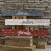 Personalized Wooden Sign - Cozy Home - 19113