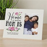 Home Is Where Mom Is Personalized Picture Frame - 19135