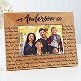 Custom Name Picture Frames - Cozy Home - 19141