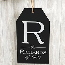 Family Name Personalized Wall Sign - 19182