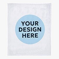 Personalized Logo Fleece Blanket  - 19206