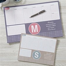 Personalized Calendar Pads - Add Any Quote - 19211