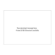 Personalized Logo Givenly Greeting Card  - 19229