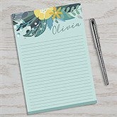 Personalized Notepads - Modern Botanical - 19230