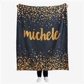 Sparkling Name Personalized Blankets For Teenage Girls - 19264