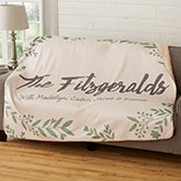 Personalized Sherpa Blankets - Cozy Home - 19267
