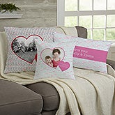 Personalized Photo Pillows - Photo Heart - 19320