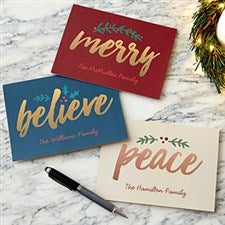 Personalized Christmas Cards - Cozy Christmas - 19340