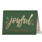 Personalized Christmas Cards - Cozy Christmas - 19340
