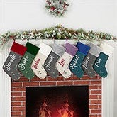 Personalized Christmas Stockings - Cozy Christmas - 19352