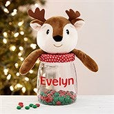 Personalized Christmas Candy Jars - 19395
