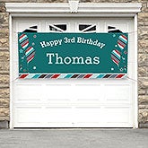 Personalized Birthday Party Banner - Birthday Boy - 19404