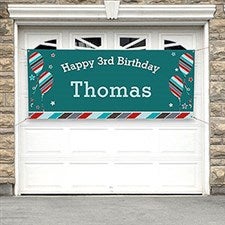 Personalized Birthday Party Banner - Birthday Boy - 19404