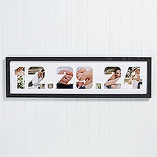 Wedding Date Photo Collage Picture Frame - 19417