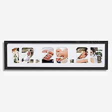 Wedding Date Photo Collage Picture Frame - 19417