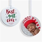 Best Gift Ever Personalized Baby Ornament - 19437