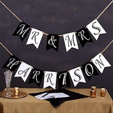 Personalized Wedding Bunting Banner - 19448
