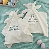 Baby's First Easter Personalized Lamb Security Blanket - 19515
