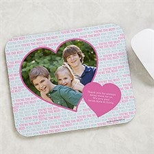 Photo Mouse Pad - Love You This Much! - 19517