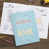 Wedding Day Personalized Coloring Activity Book - 19580