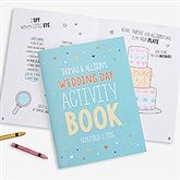 Wedding Day Personalized Coloring Activity Book - 19580