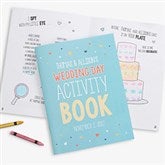 Wedding Day Personalized Coloring Activity Book - 19580