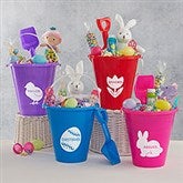 Personalized Easter Buckets - Easter Characters - 19582