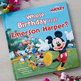 Personalized Mickey Mouse Kids Birthday Book - 19628D