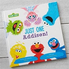 Personalized Sesame Street Childrens Book - Just One You - 19639D