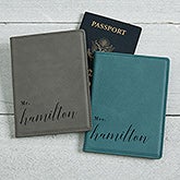 Personalized Passport Holders - Wedded Bliss - 19652